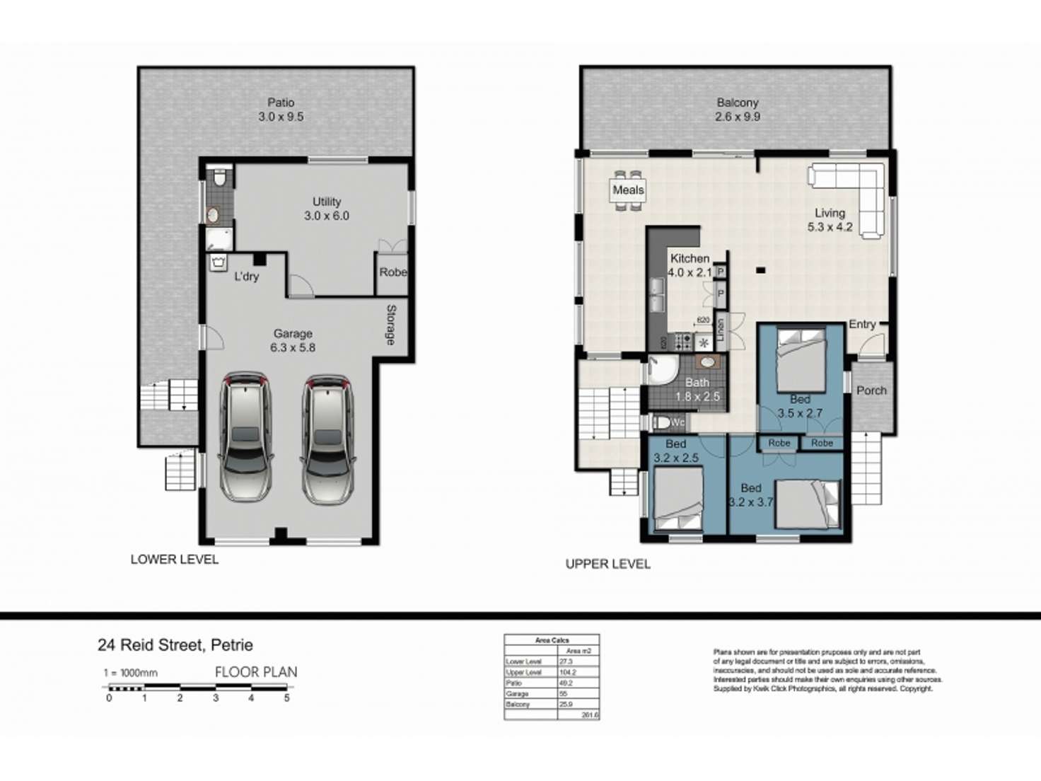 Floorplan of Homely house listing, 24 Reid Street, Petrie QLD 4502