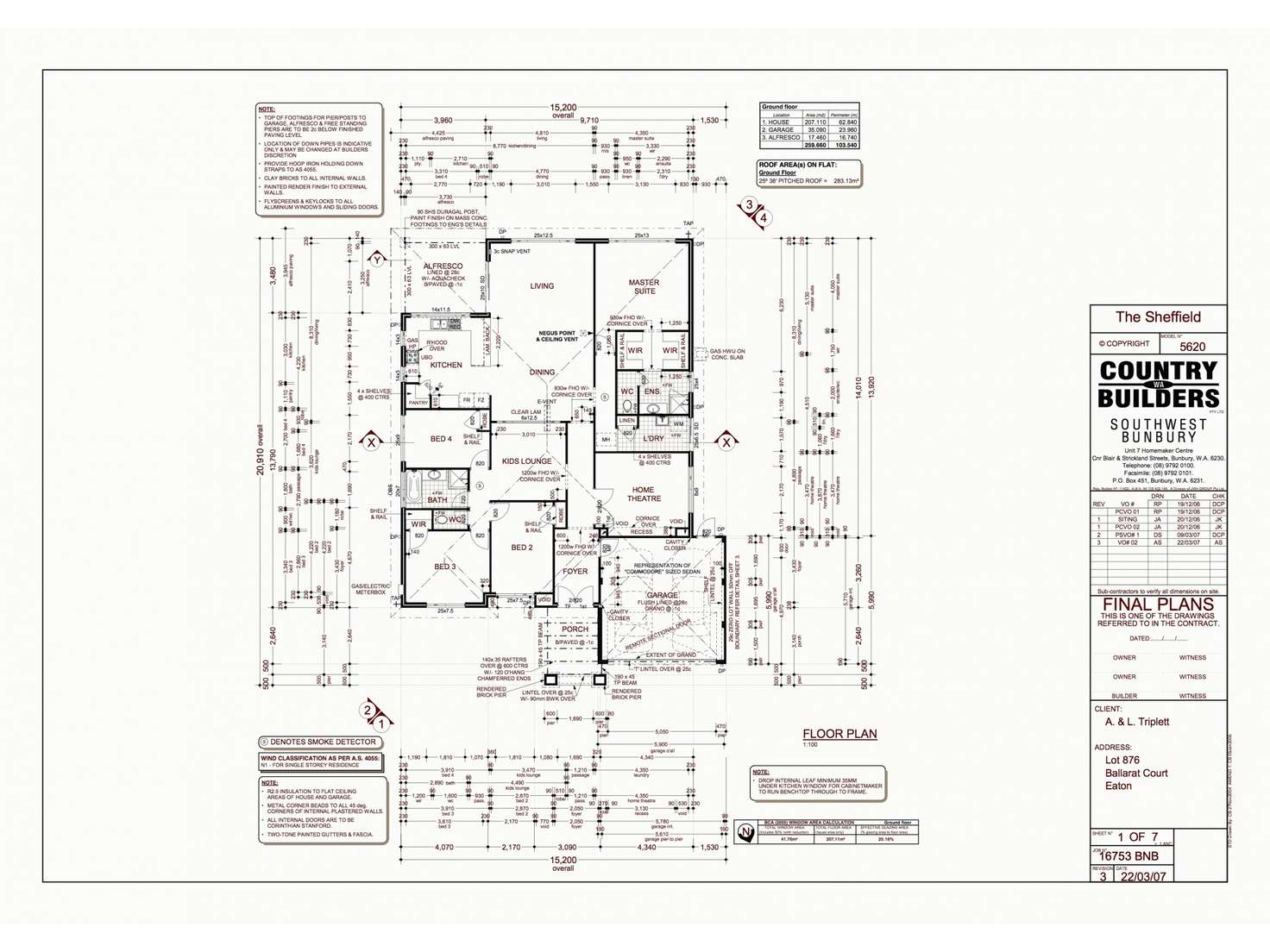 Floorplan of Homely house listing, 23 Ballarat Court, Eaton WA 6232