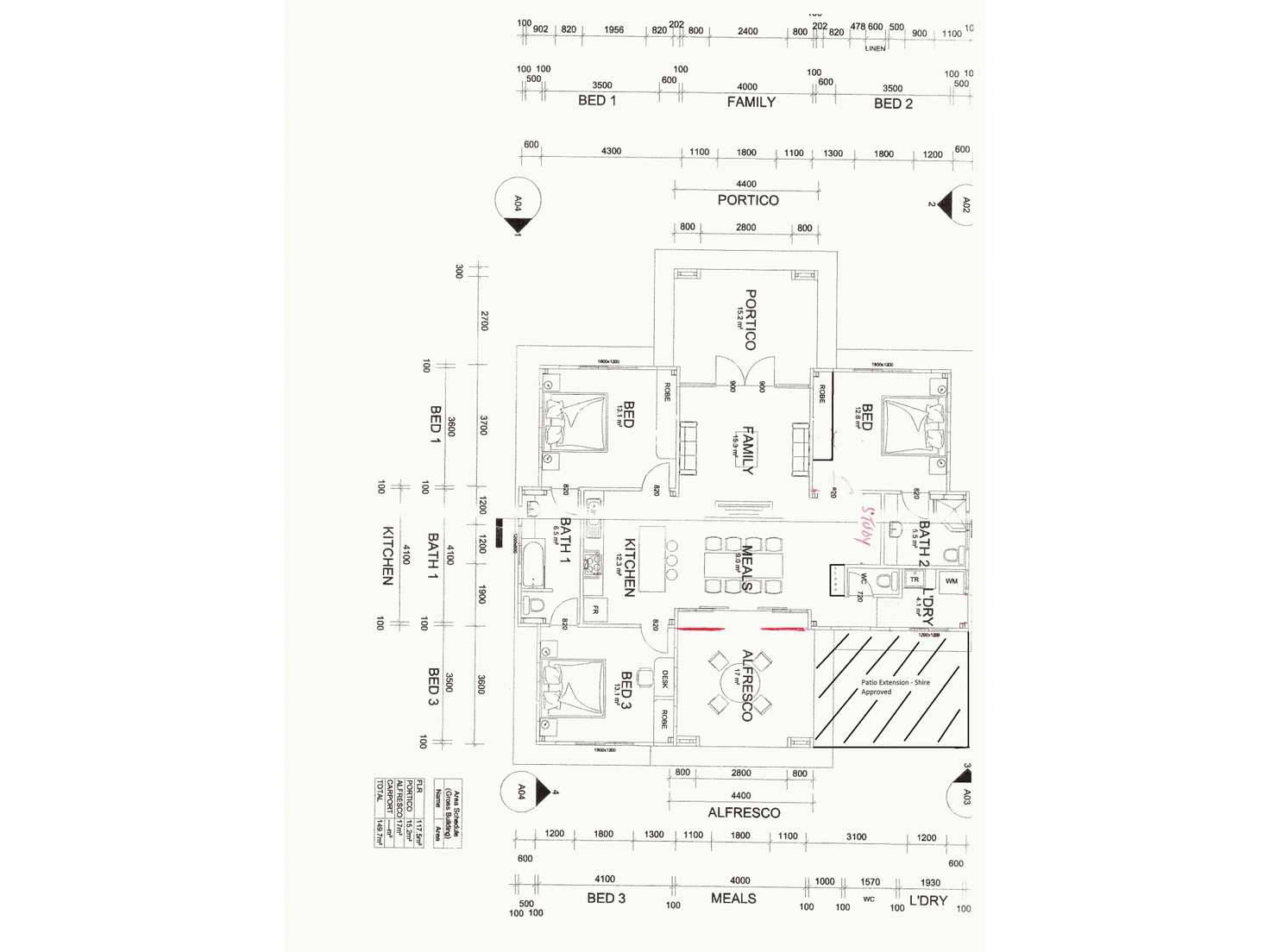 Floorplan of Homely house listing, 39 Darwinia Drive, Kalbarri WA 6536