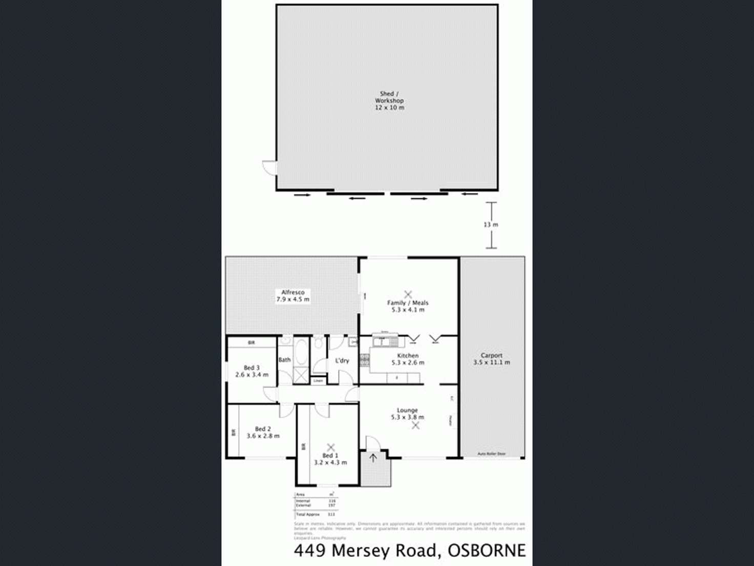 Floorplan of Homely house listing, 449 Mersey Road, Osborne SA 5017