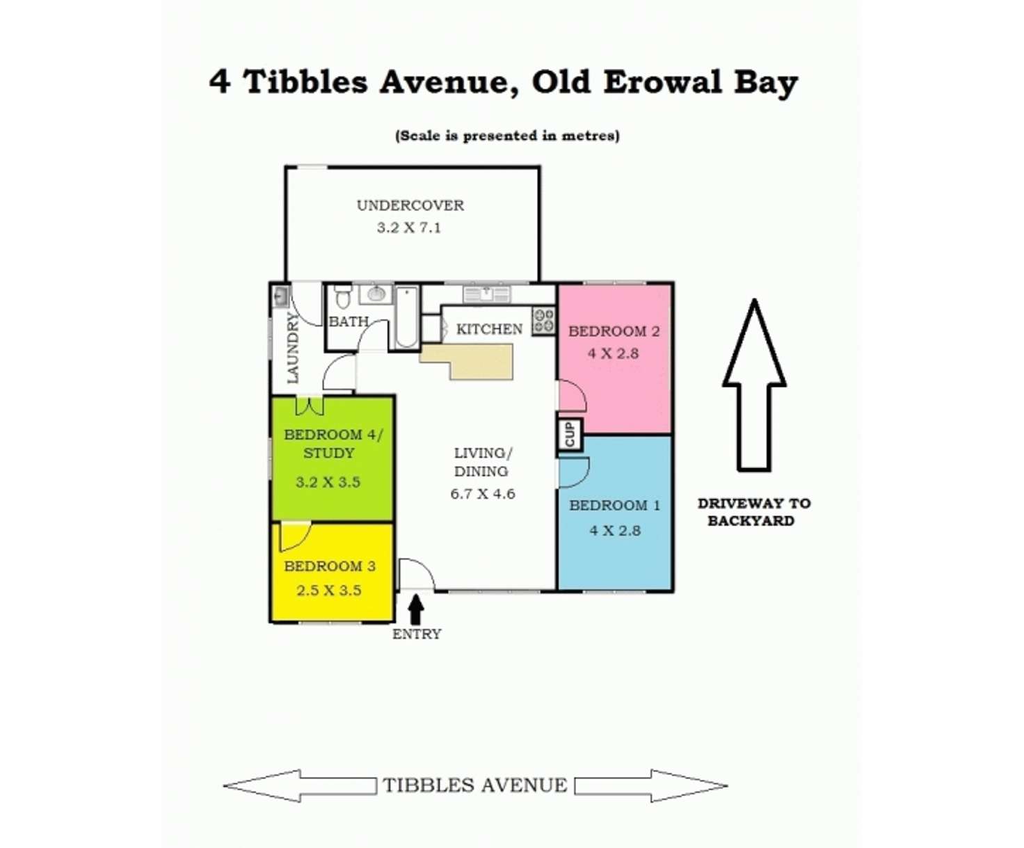 Floorplan of Homely house listing, 4 Tibbles Avenue, Old Erowal Bay NSW 2540