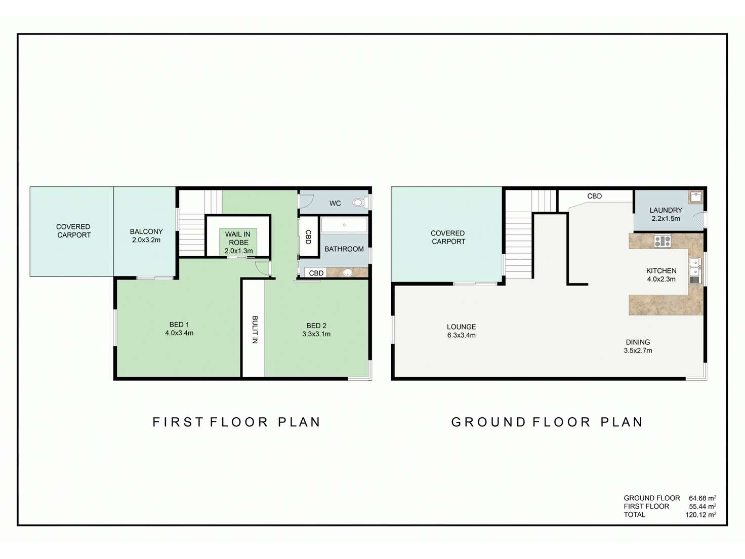 Floorplan of Homely townhouse listing, 4/99 Westcott Avenue, Campwin Beach QLD 4737