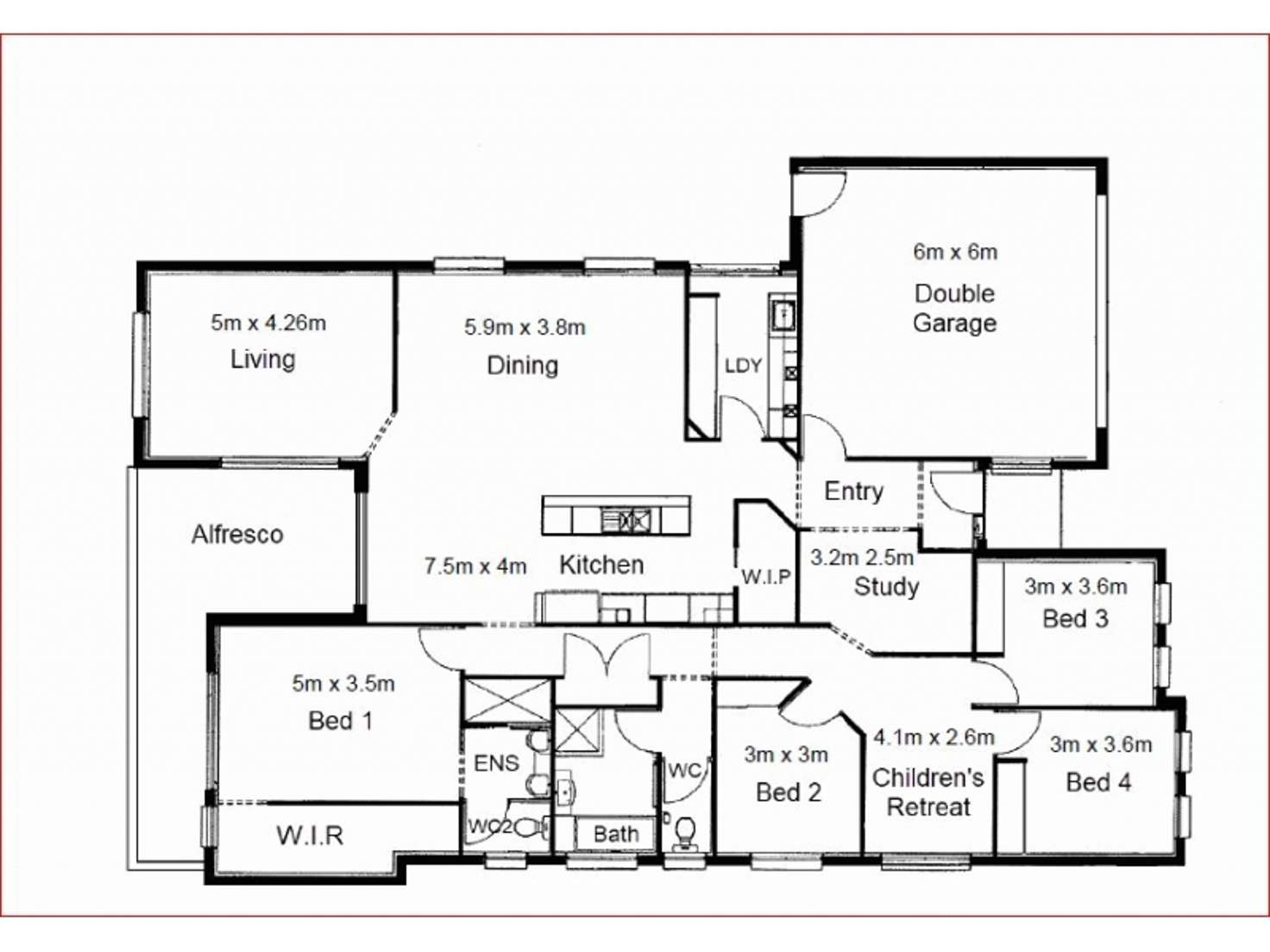 Floorplan of Homely house listing, 34 Hill End Avenue, Hillcrest QLD 4118
