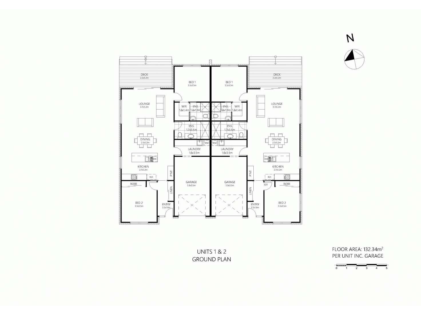 Floorplan of Homely unit listing, 3/370 Westbury Road, Prospect Vale TAS 7250