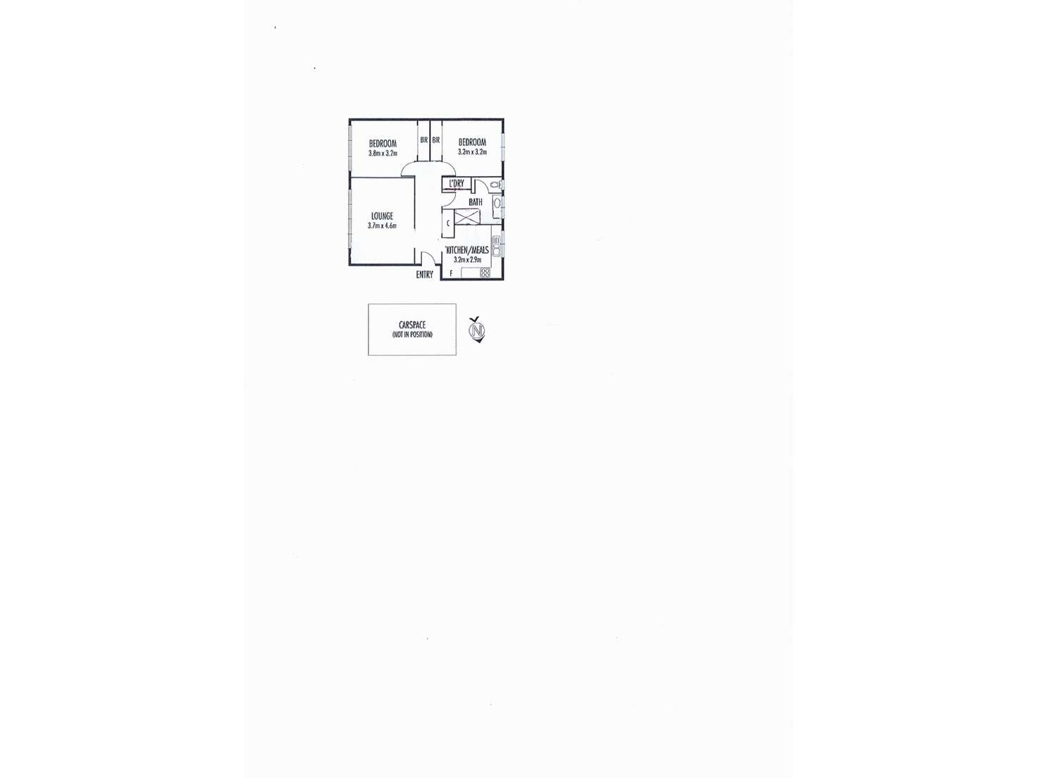 Floorplan of Homely apartment listing, Address available on request