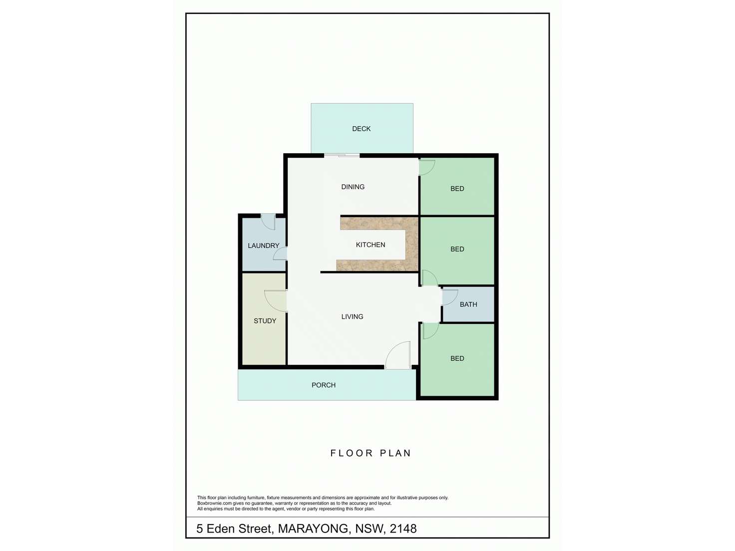 Floorplan of Homely house listing, 5 Eden Street, Marayong NSW 2148