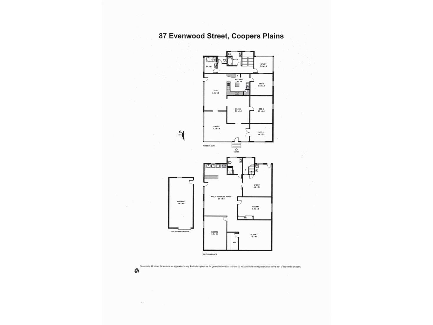 Floorplan of Homely house listing, 87 Evenwood Street, Coopers Plains QLD 4108