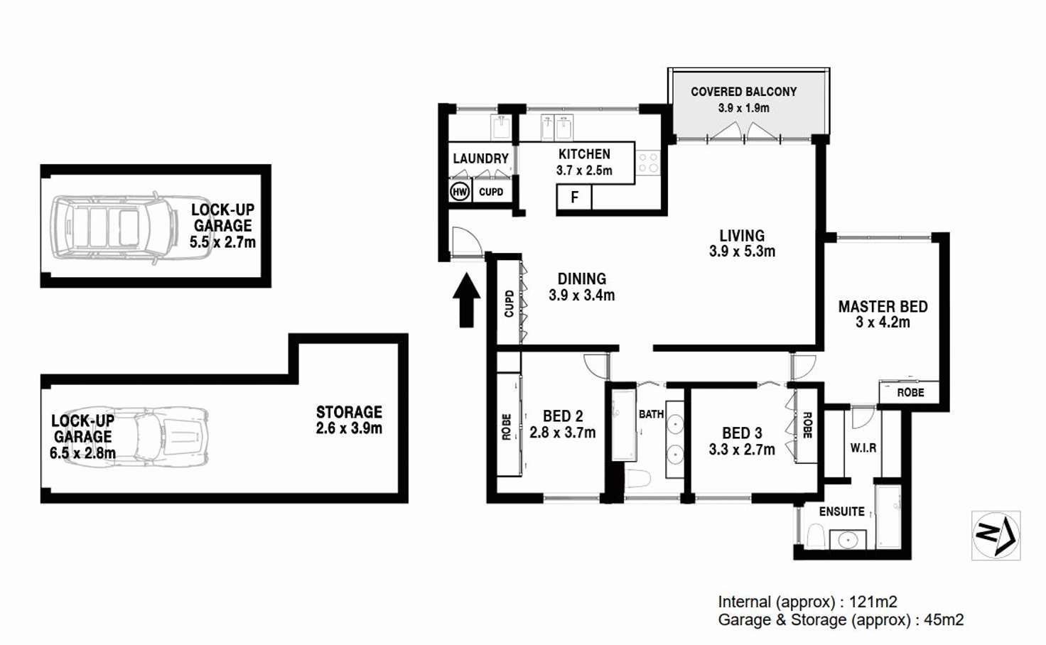 Floorplan of Homely apartment listing, 21/299 Burns Bay Road, Lane Cove NSW 2066