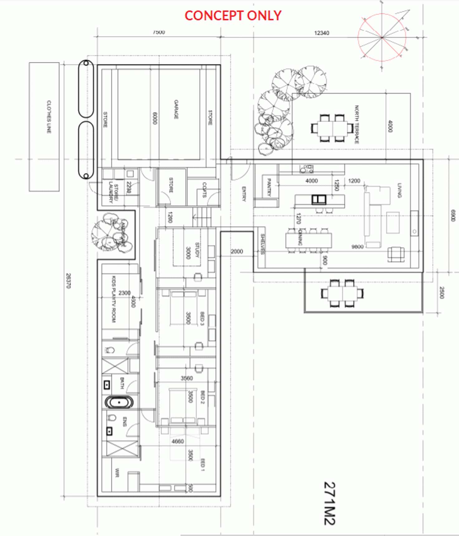 Floorplan of Homely residentialLand listing, 170 Back Creek Road, Yackandandah VIC 3749