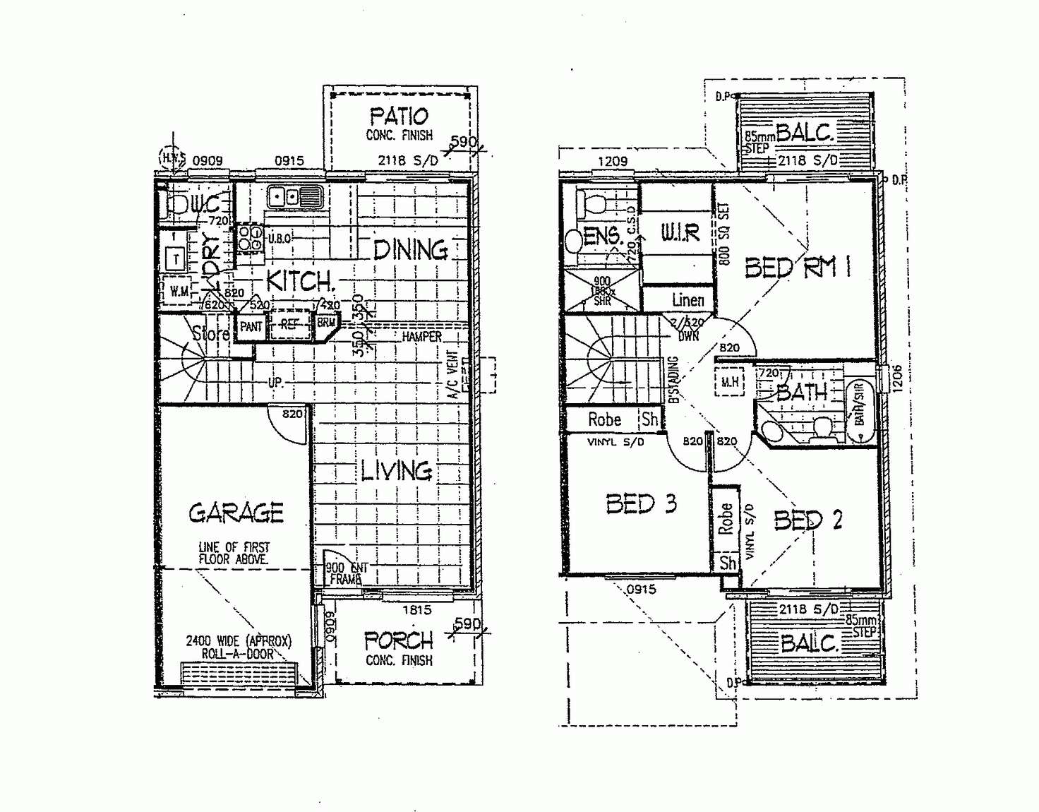 Floorplan of Homely townhouse listing, 4/6-32 University Drive, Meadowbrook QLD 4131