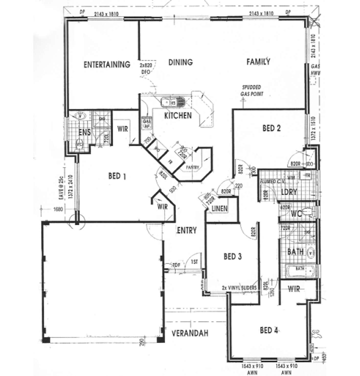 Floorplan of Homely house listing, 3 La Paz Link, Clarkson WA 6030