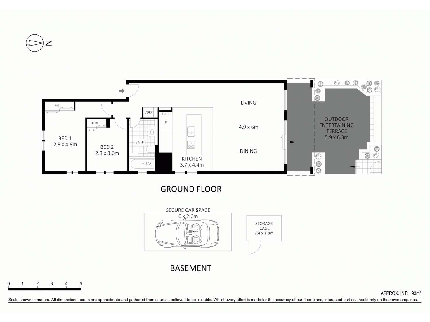 Floorplan of Homely apartment listing, 29/228 Moore Park Road, Paddington NSW 2021