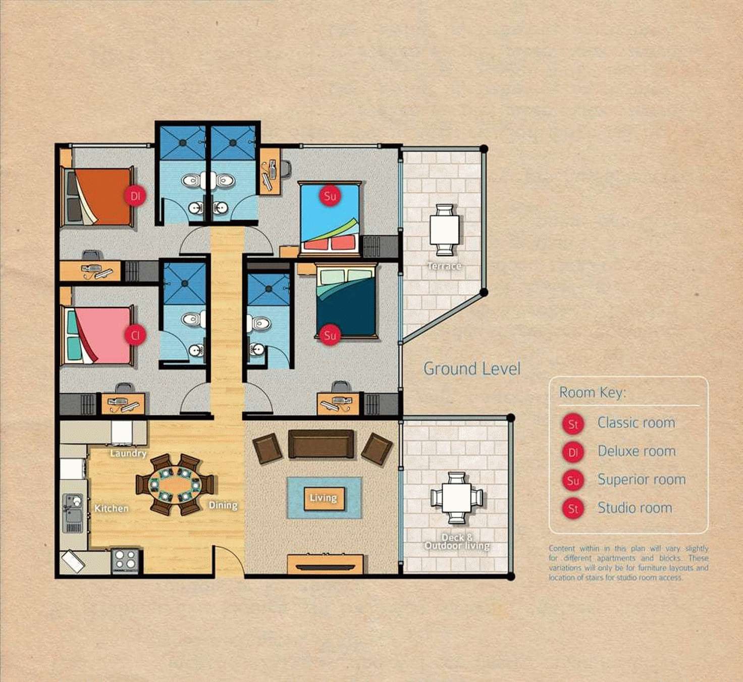 Floorplan of Homely unit listing, 1/80 Tryon Street, Upper Mount Gravatt QLD 4122