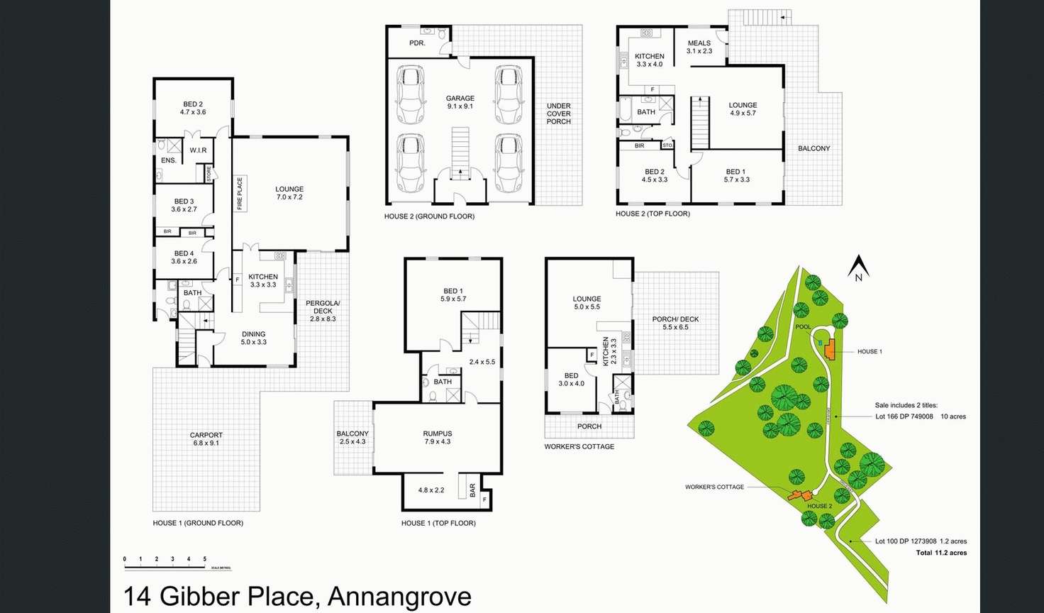 Floorplan of Homely ruralOther listing, 14 Gibber Place, Annangrove NSW 2156