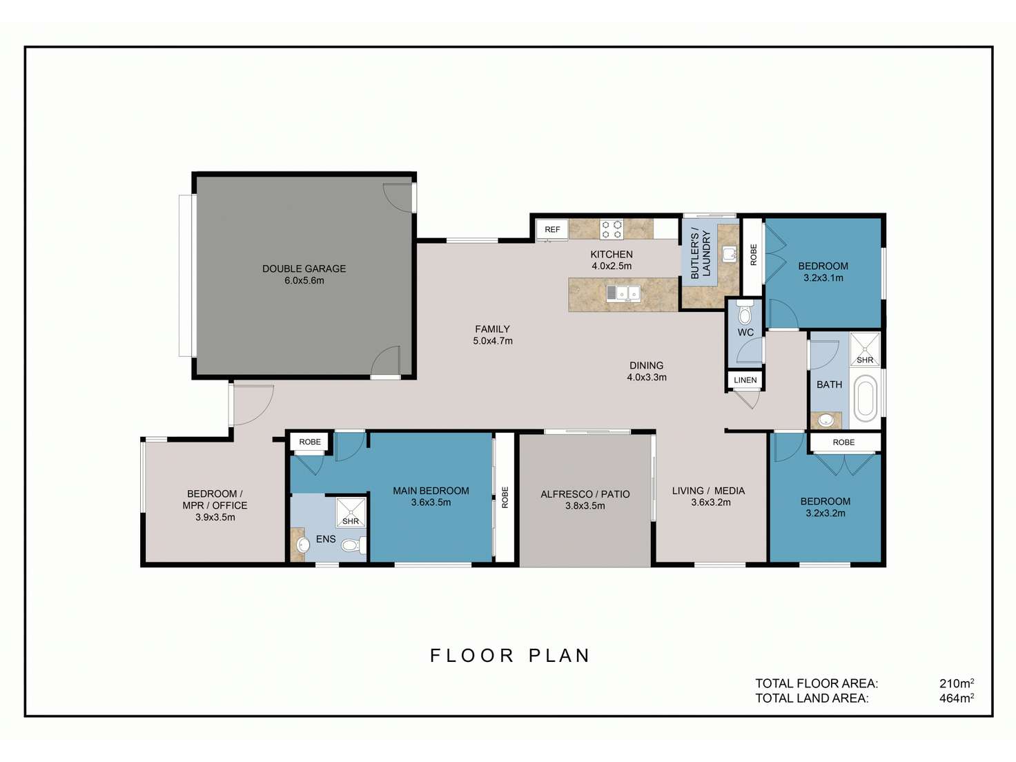 Floorplan of Homely house listing, 64 Cooper Crescent, Rochedale QLD 4123