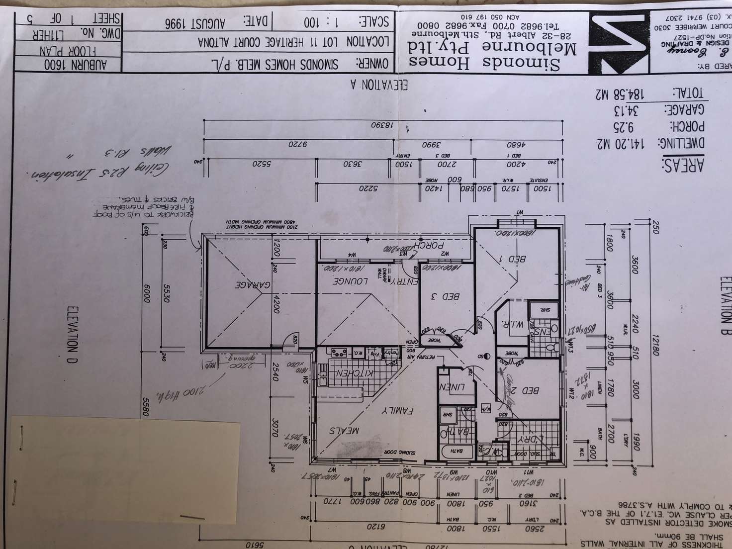 Floorplan of Homely house listing, 11 Heritage Court, Altona VIC 3018