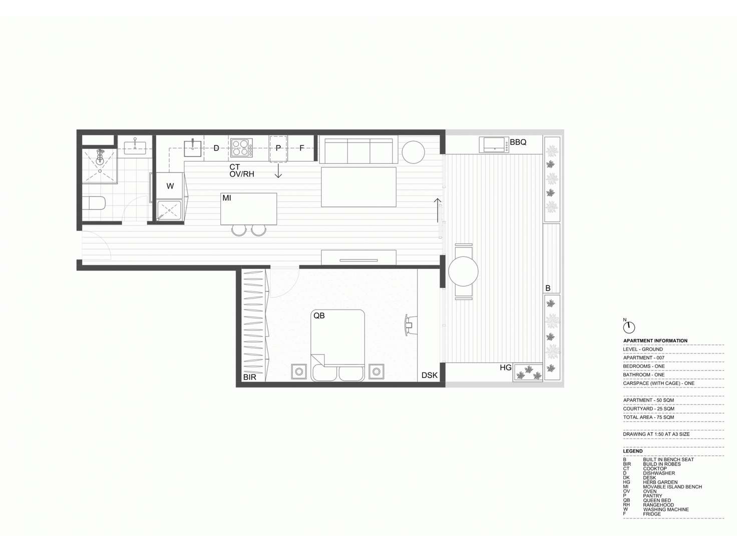 Floorplan of Homely apartment listing, 7/1298 Glenhuntly Rd, Carnegie VIC 3163
