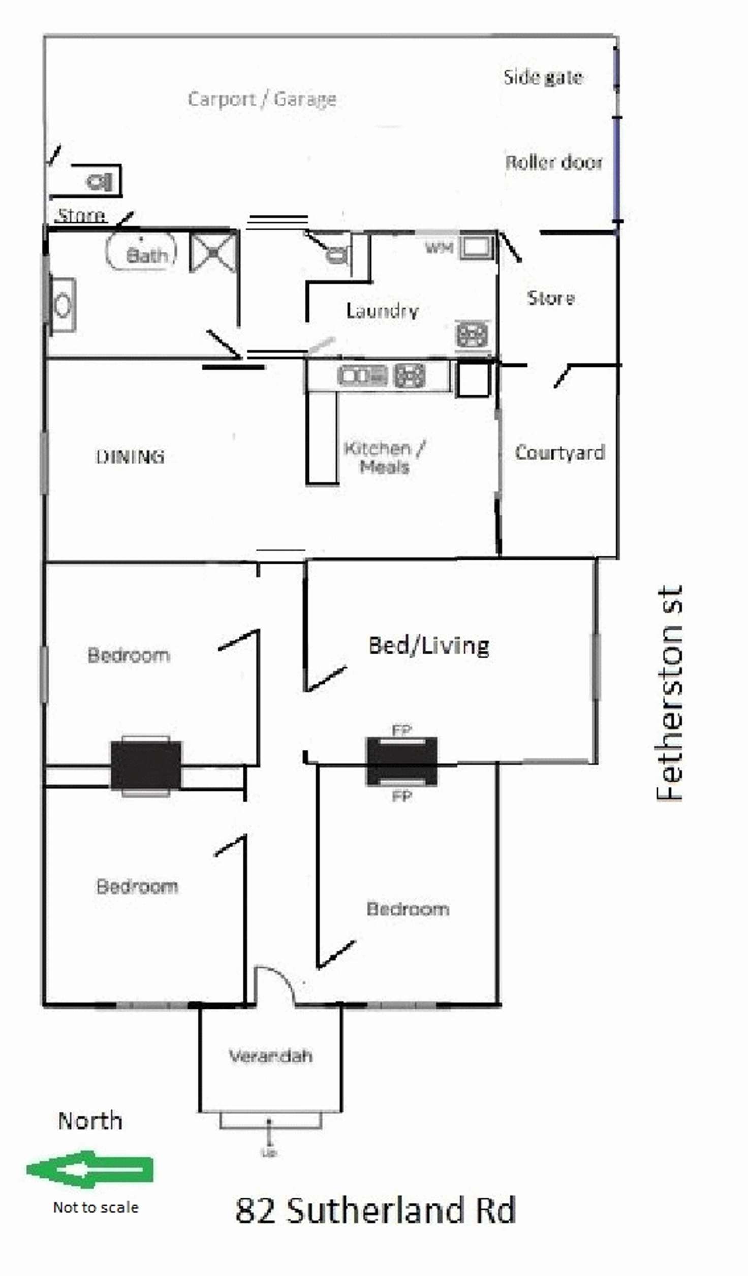 Floorplan of Homely house listing, 82 Sutherland Road, Armadale VIC 3143