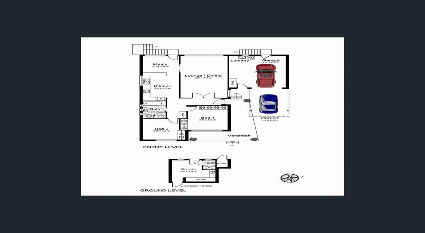 Floorplan of Homely house listing, 17 Gnarbo Avenue, Carss Park NSW 2221