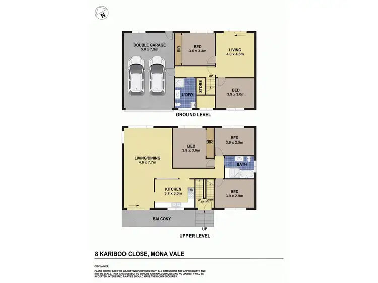 Floorplan of Homely house listing, 8 Kariboo Close, Mona Vale NSW 2103
