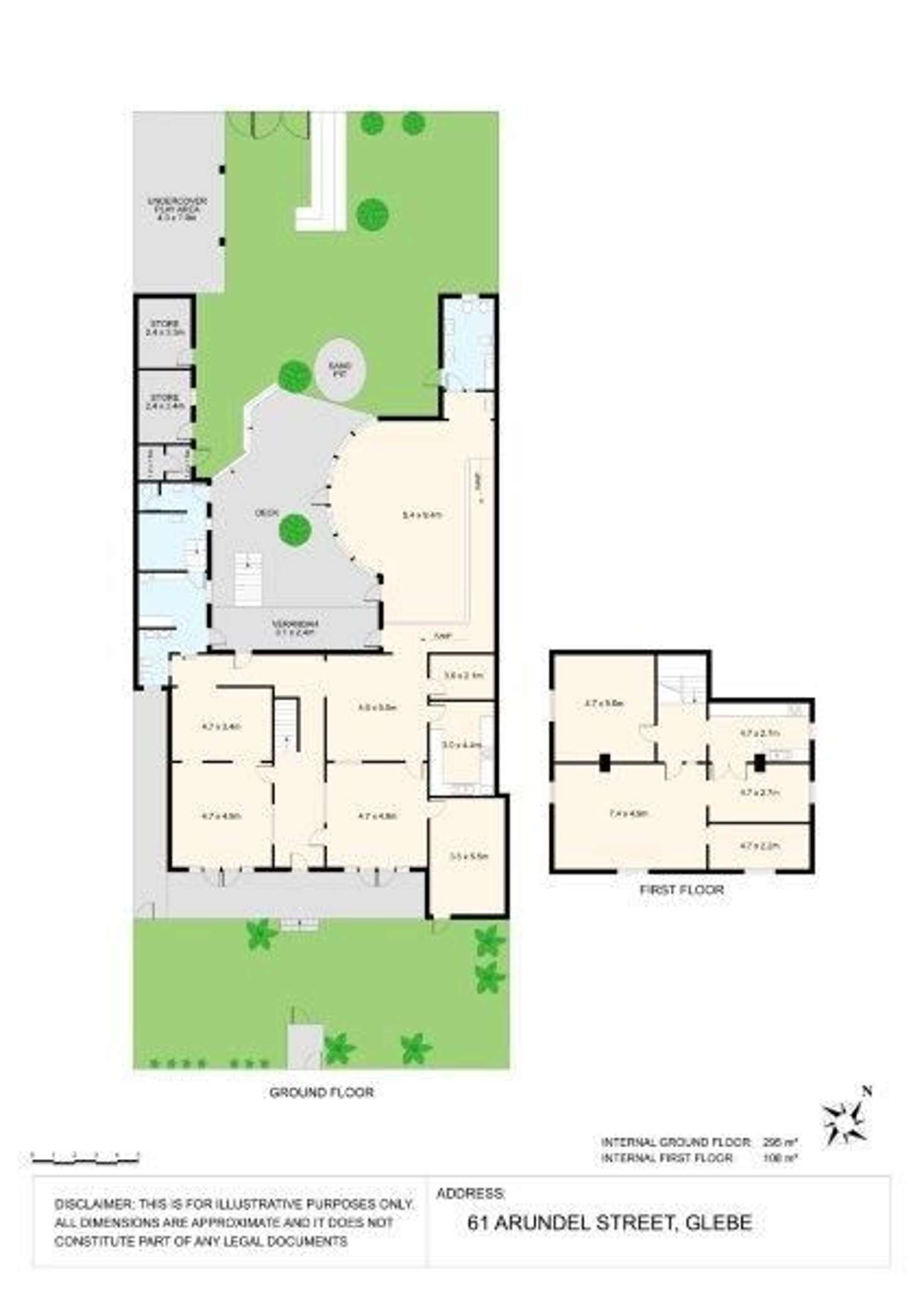 Floorplan of Homely house listing, 61 ARUNDEL STREET, Glebe NSW 2037