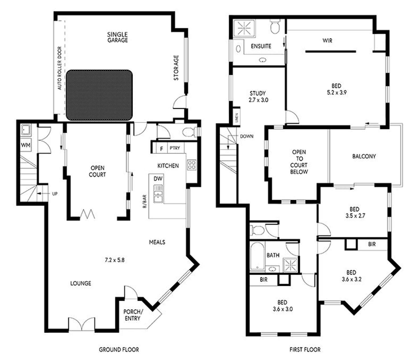 Floorplan of Homely house listing, 33 MARLBOROUGH STREET, Brighton SA 5048