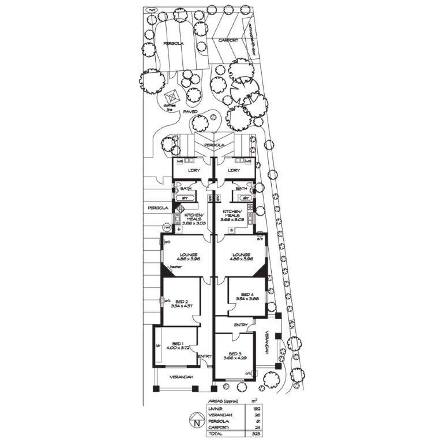 Floorplan of Homely villa listing, 9 KING STREET, Glenelg North SA 5045