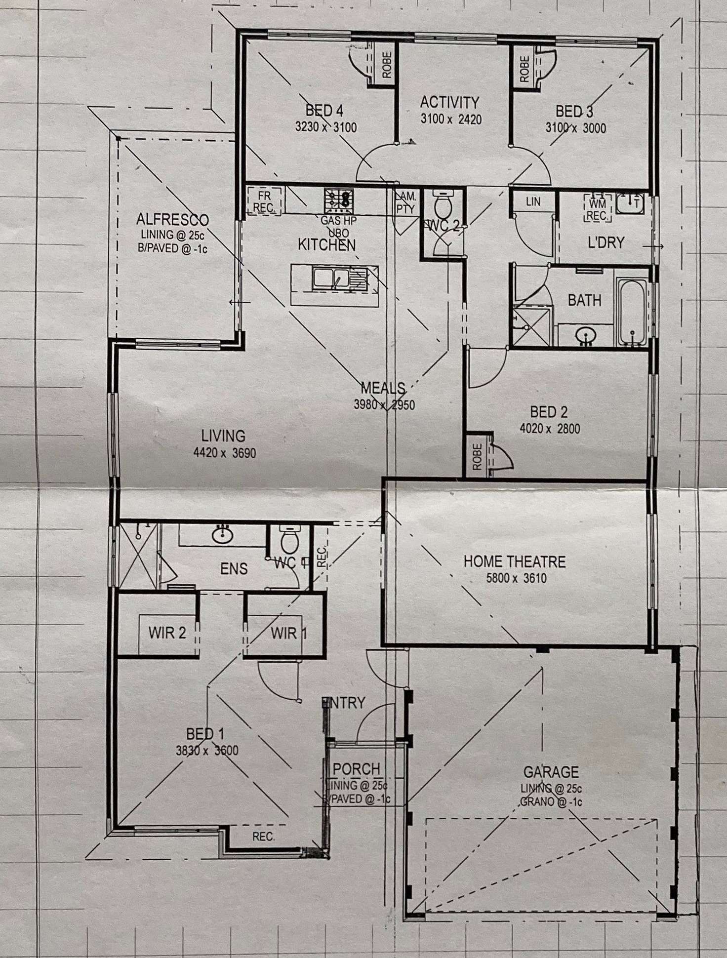 Floorplan of Homely house listing, 47 MANICH DRIVE, Martin WA 6110