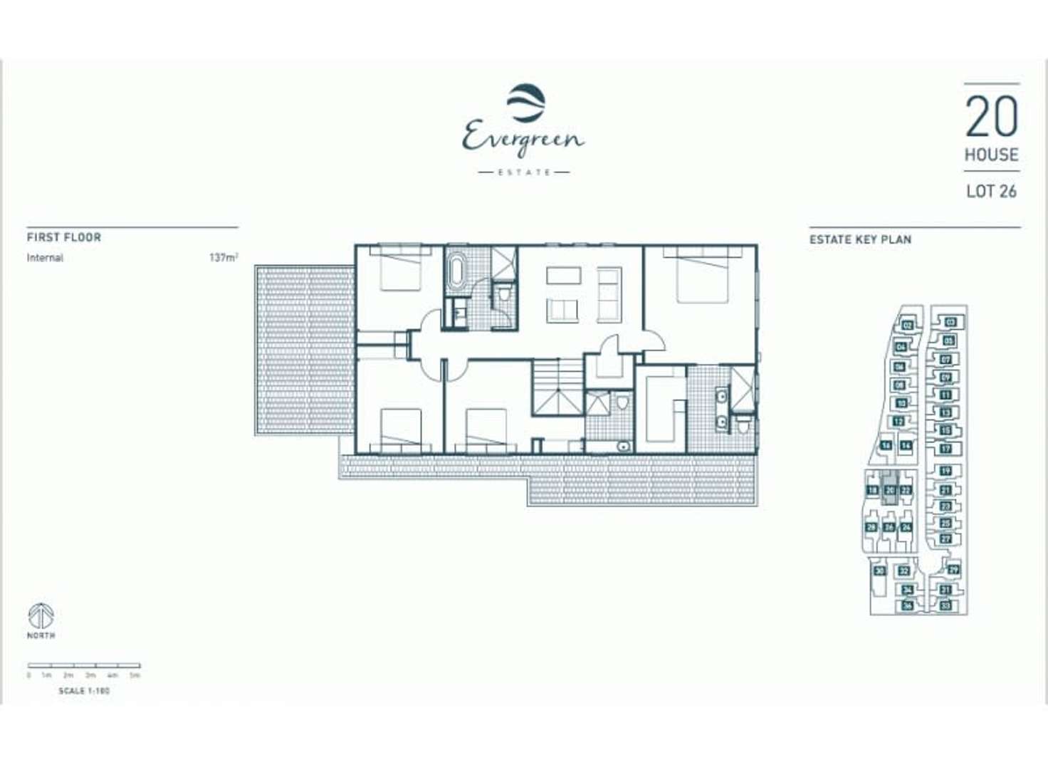 Floorplan of Homely house listing, 20 Evergreen Drive, Cromer NSW 2099