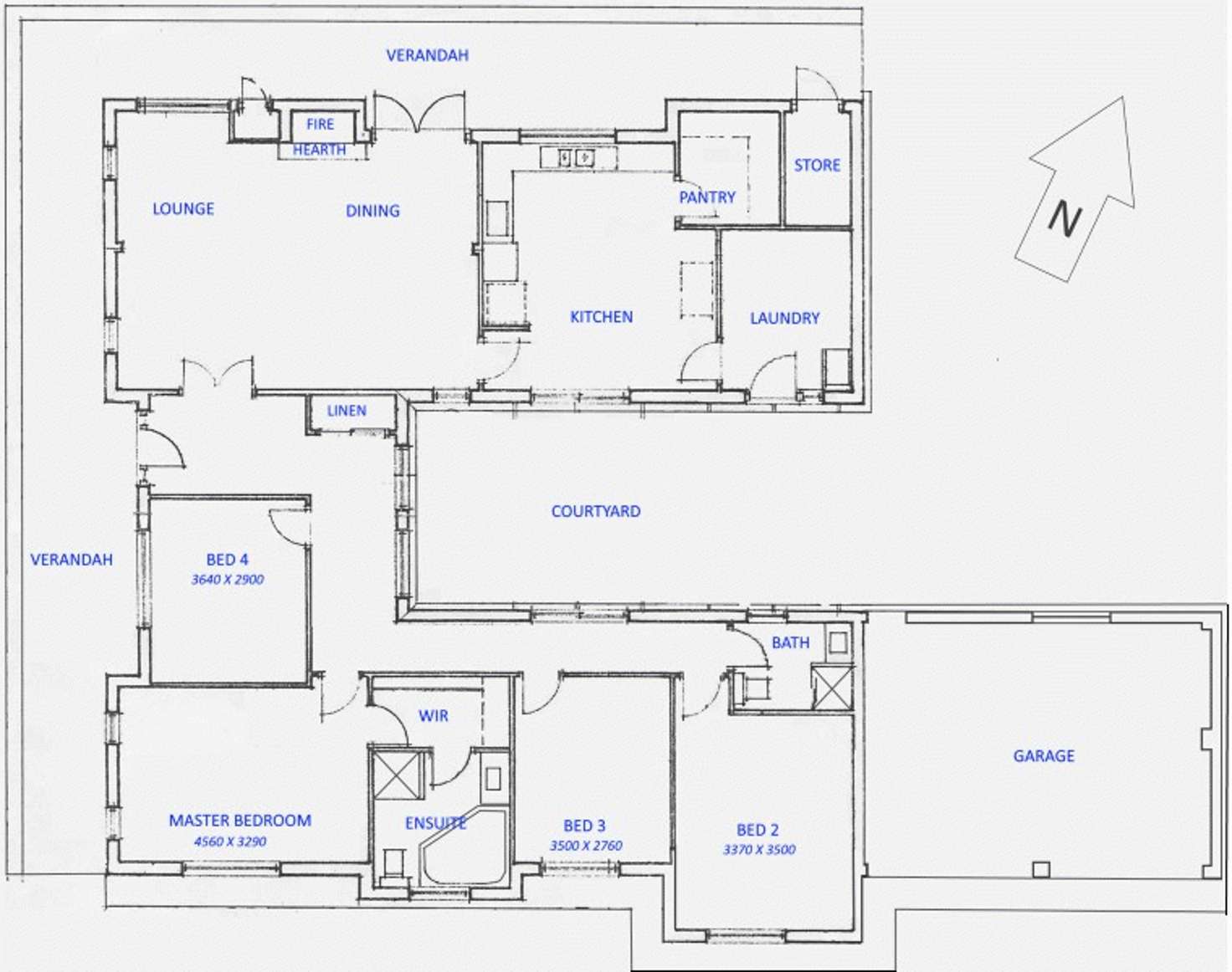 Floorplan of Homely house listing, 17 Padbury Road, Darlington WA 6070