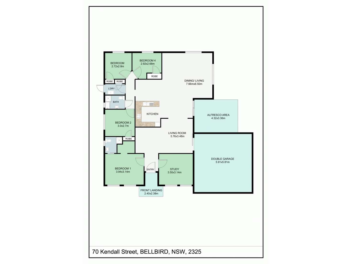 Floorplan of Homely house listing, 70 Kendall Street, Bellbird NSW 2325