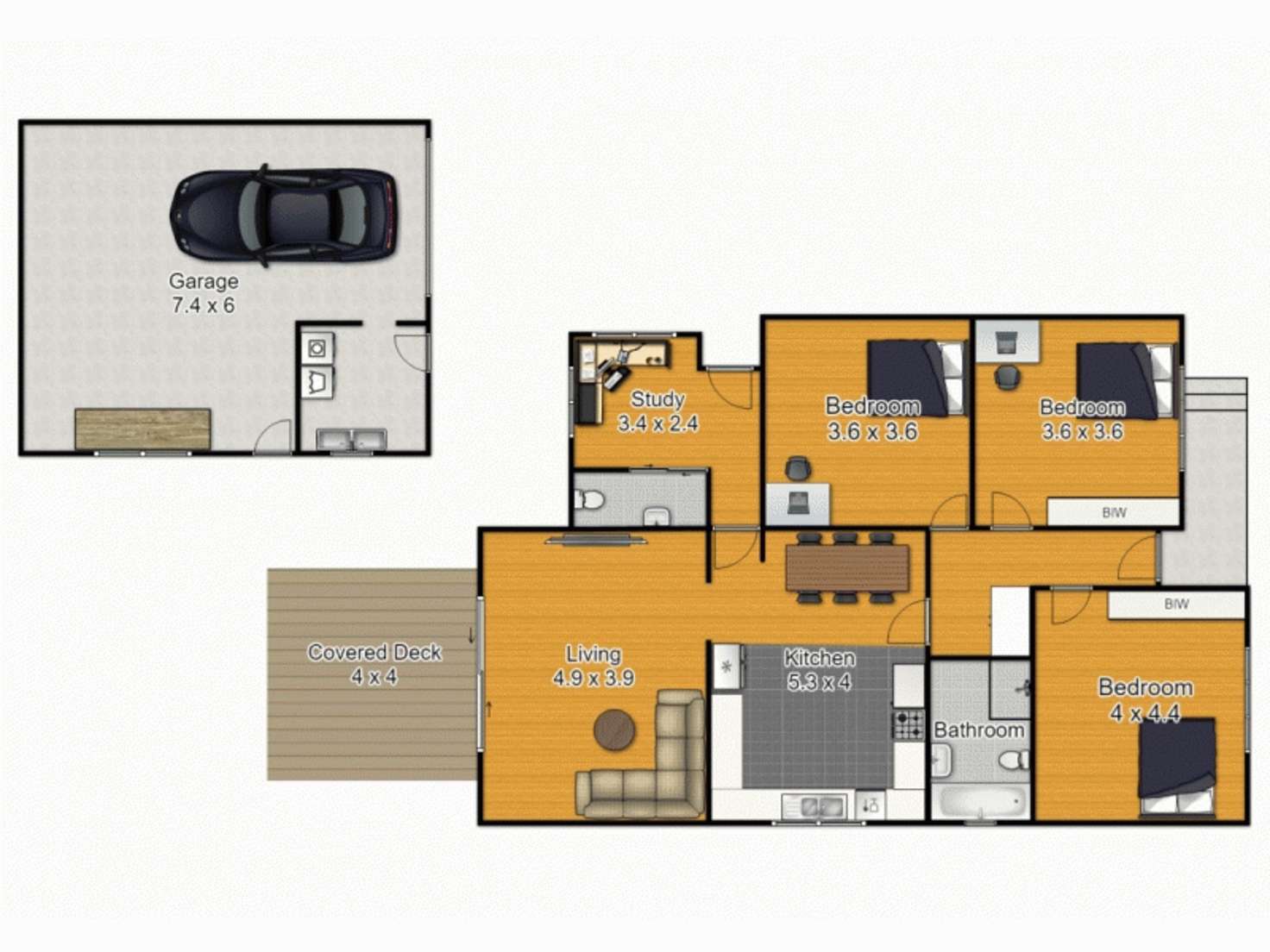 Floorplan of Homely house listing, 30 Kent street, Bellambi NSW 2518