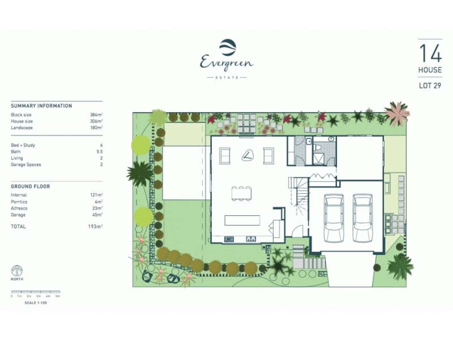Floorplan of Homely house listing, 14 Evergreen Drive, Cromer NSW 2099