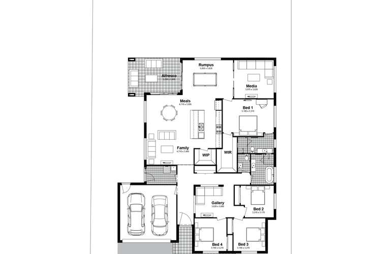 Floorplan of Homely house listing, Lot 2201 Wicklow Road, Chisholm NSW 2322