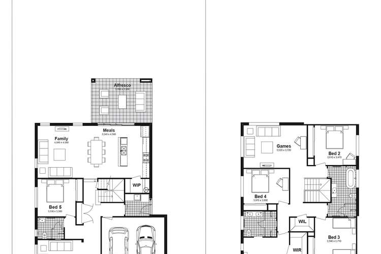 Floorplan of Homely house listing, Lot 515 Bullen Drive, Silverdale NSW 2752