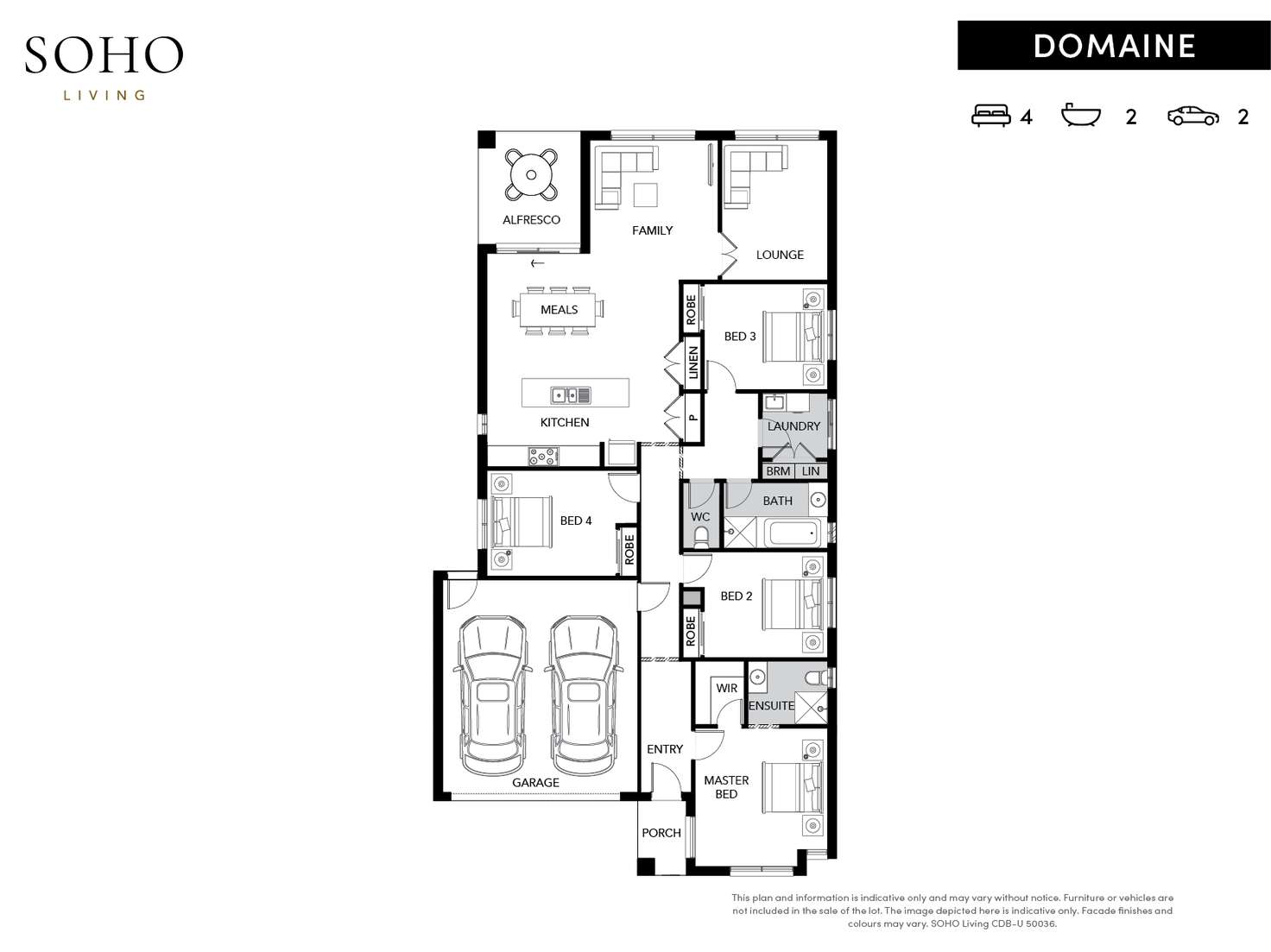 Floorplan of Homely house listing, 3104 Springsure Street, Truganina VIC 3029