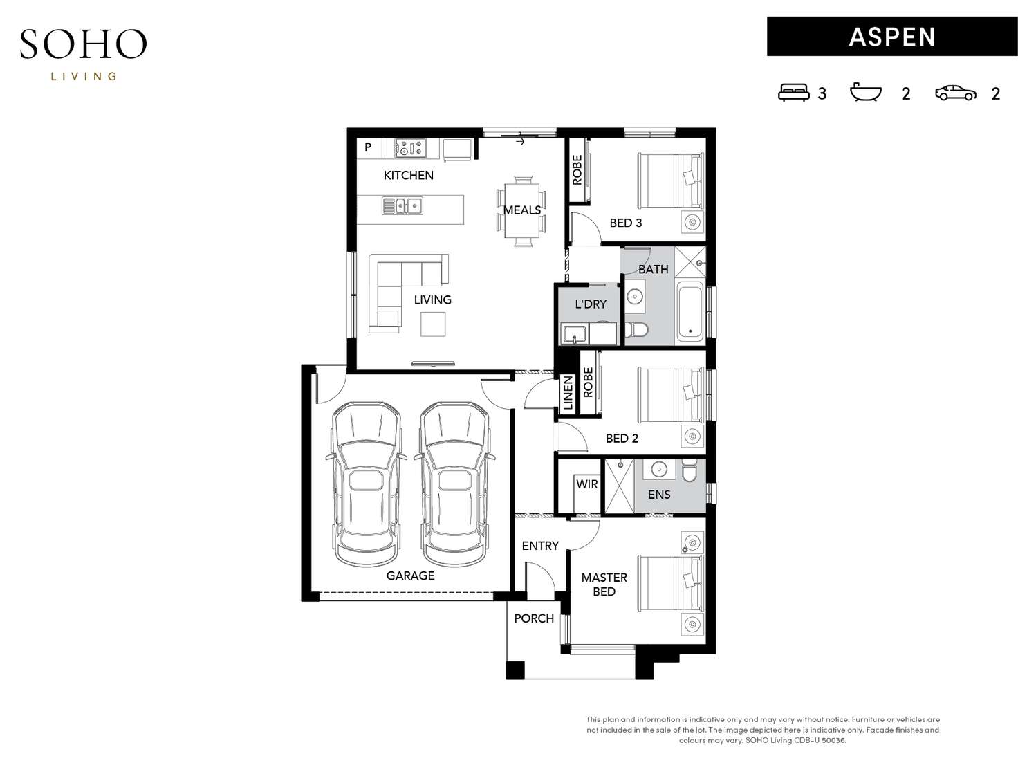 Floorplan of Homely house listing, 21003 Brown Boulevard, Donnybrook VIC 3064