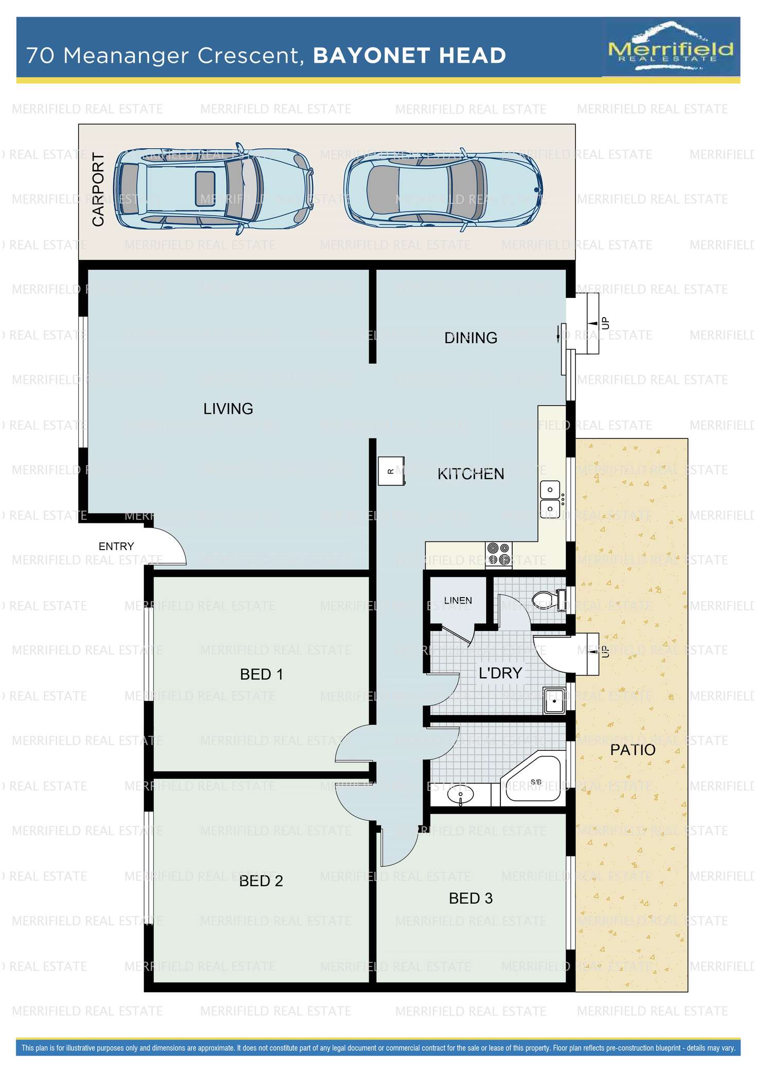 Floorplan of Homely house listing, 70 Meananger Crescent, Bayonet Head WA 6330