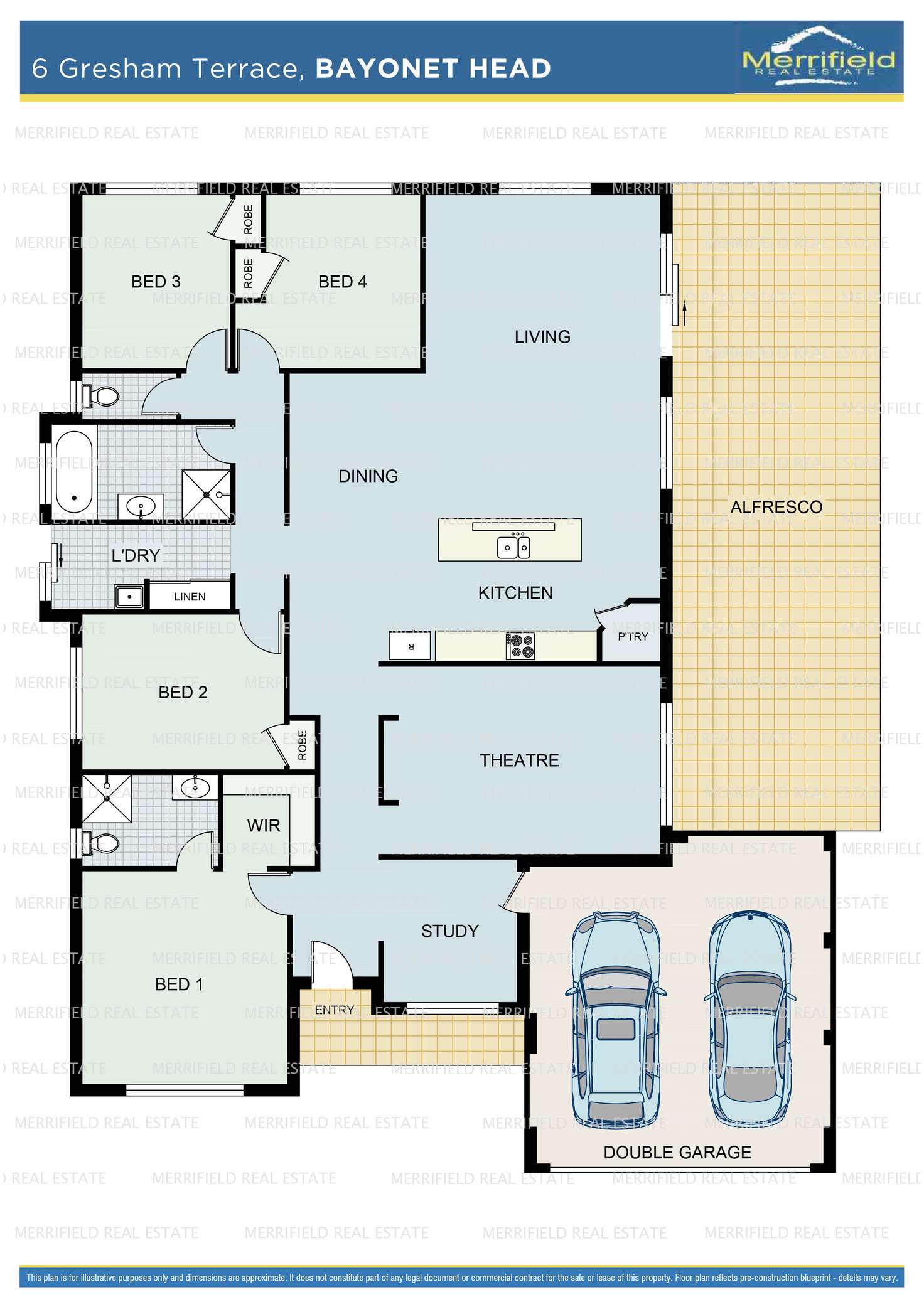 Floorplan of Homely house listing, 6 Gresham Terrace, Bayonet Head WA 6330