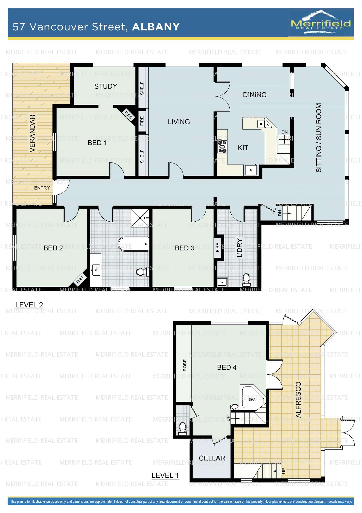 Floorplan of Homely house listing, 57 Vancouver Street, Albany WA 6330