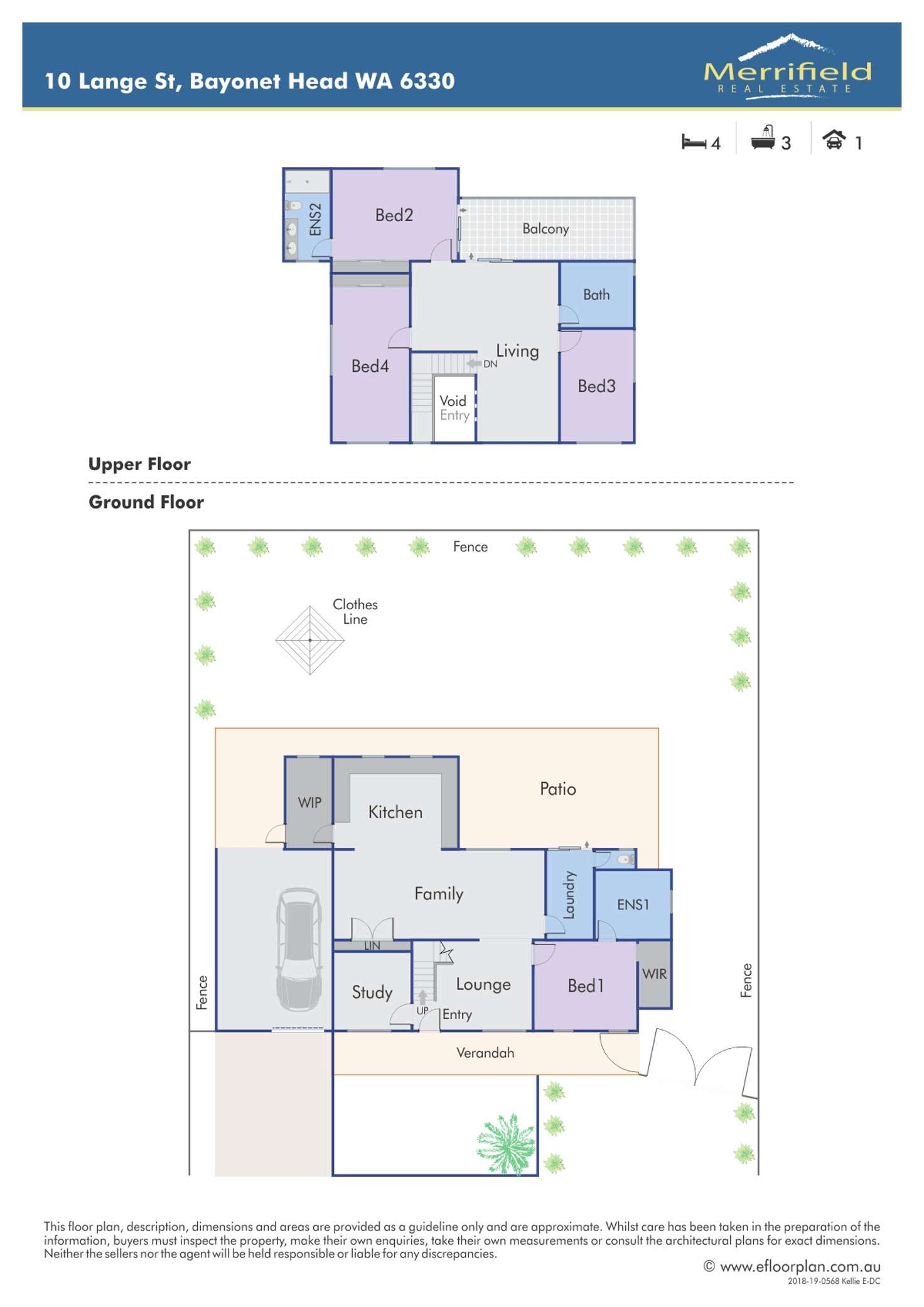 Floorplan of Homely house listing, 10 Lange Street, Bayonet Head WA 6330