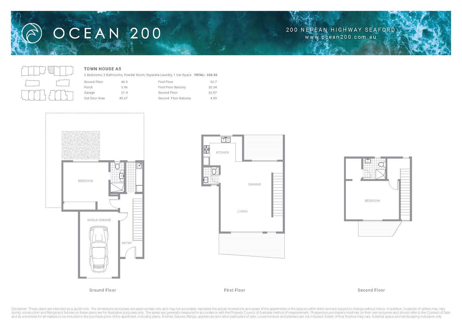 Floorplan of Homely townhouse listing, 5/5/200-203 NEPEAN HIGHWAY, Seaford VIC 3198