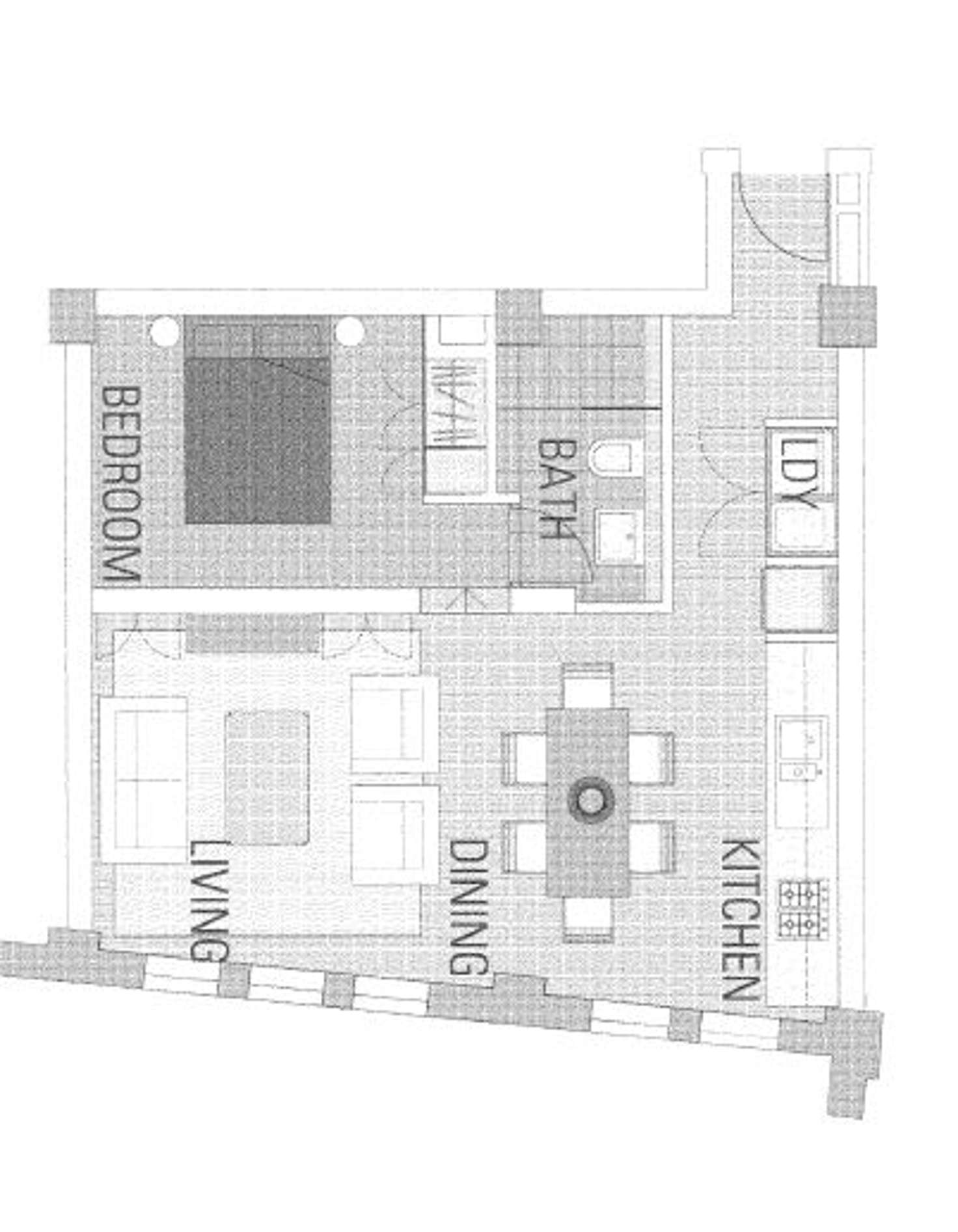 Floorplan of Homely apartment listing, 2 York St, Sydney NSW 2000