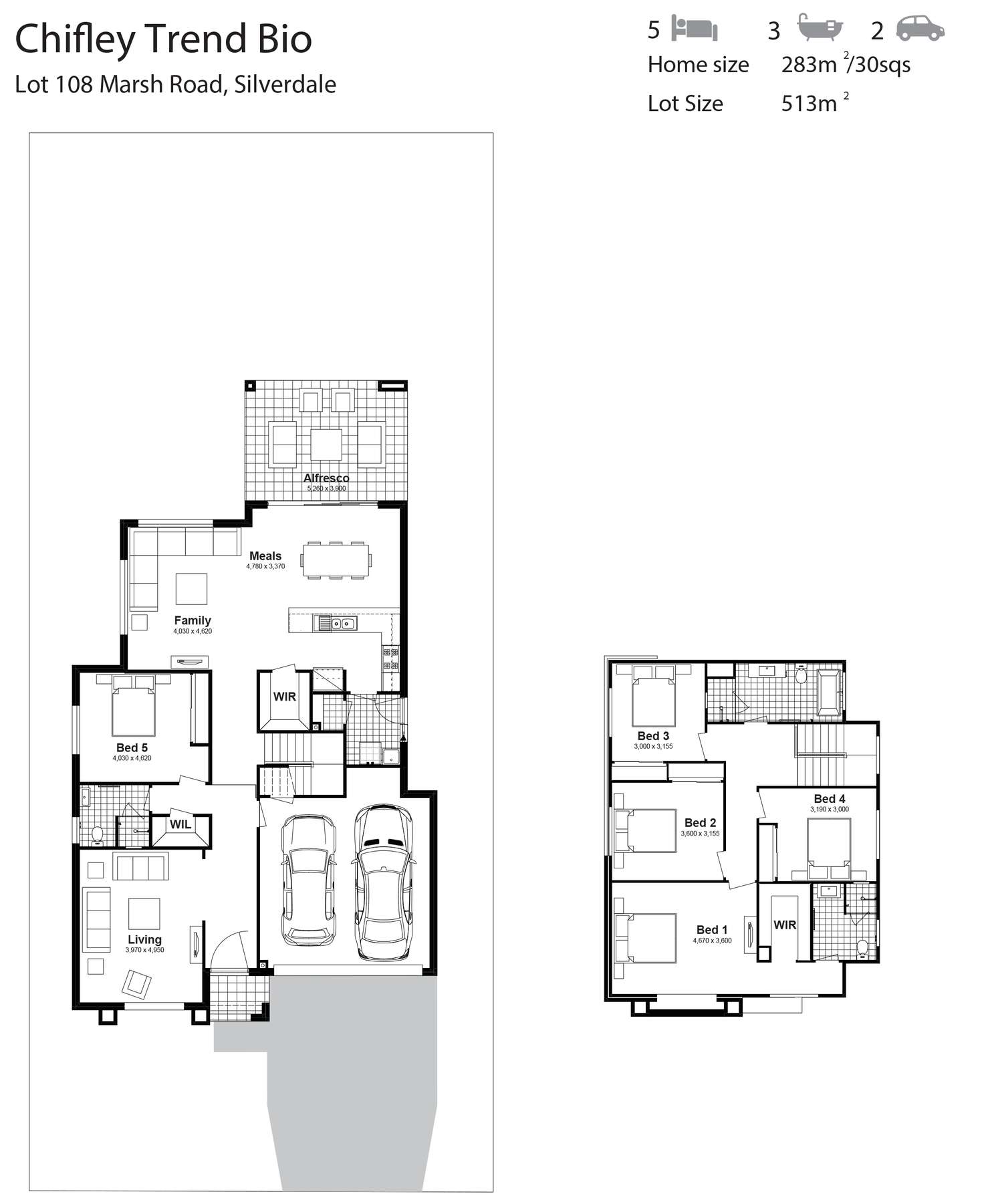 Floorplan of Homely house listing, Lot 108 Marsh Road, Silverdale NSW 2752