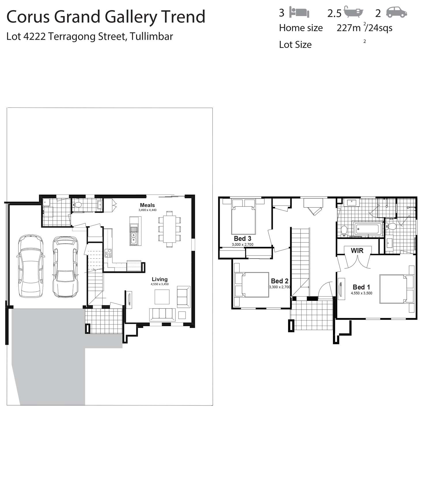 Floorplan of Homely house listing, Lot 4222 Narooma Street, Tullimbar NSW 2527