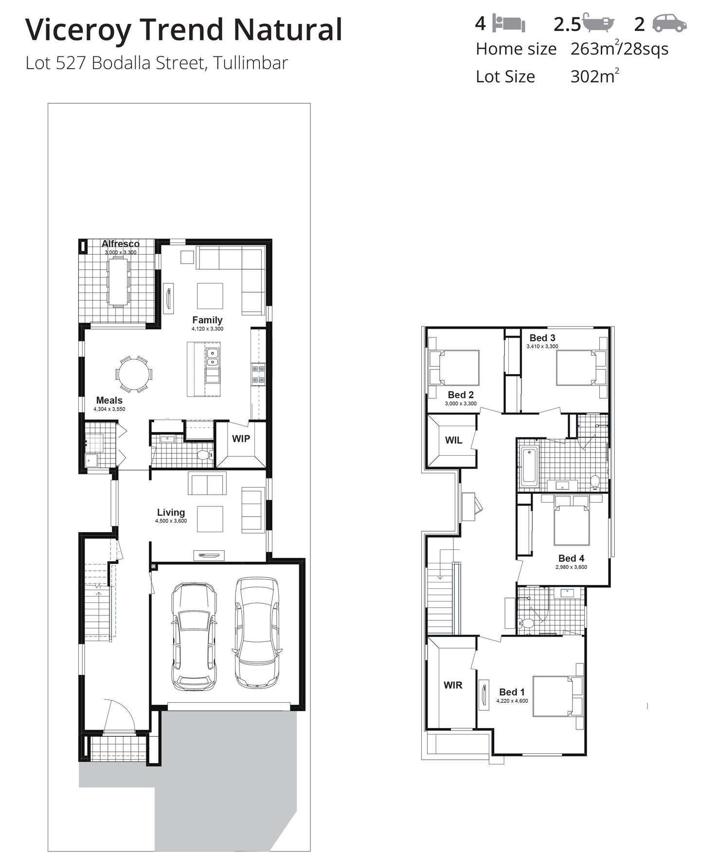 Floorplan of Homely house listing, Lot 527 Bodalla Street, Tullimbar NSW 2527