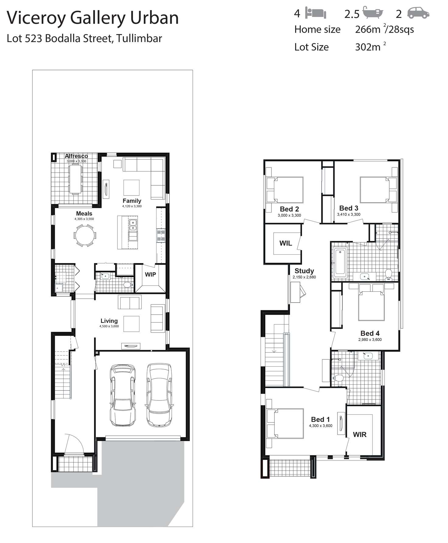 Floorplan of Homely house listing, Lot 523 Bodalla Street, Tullimbar NSW 2527