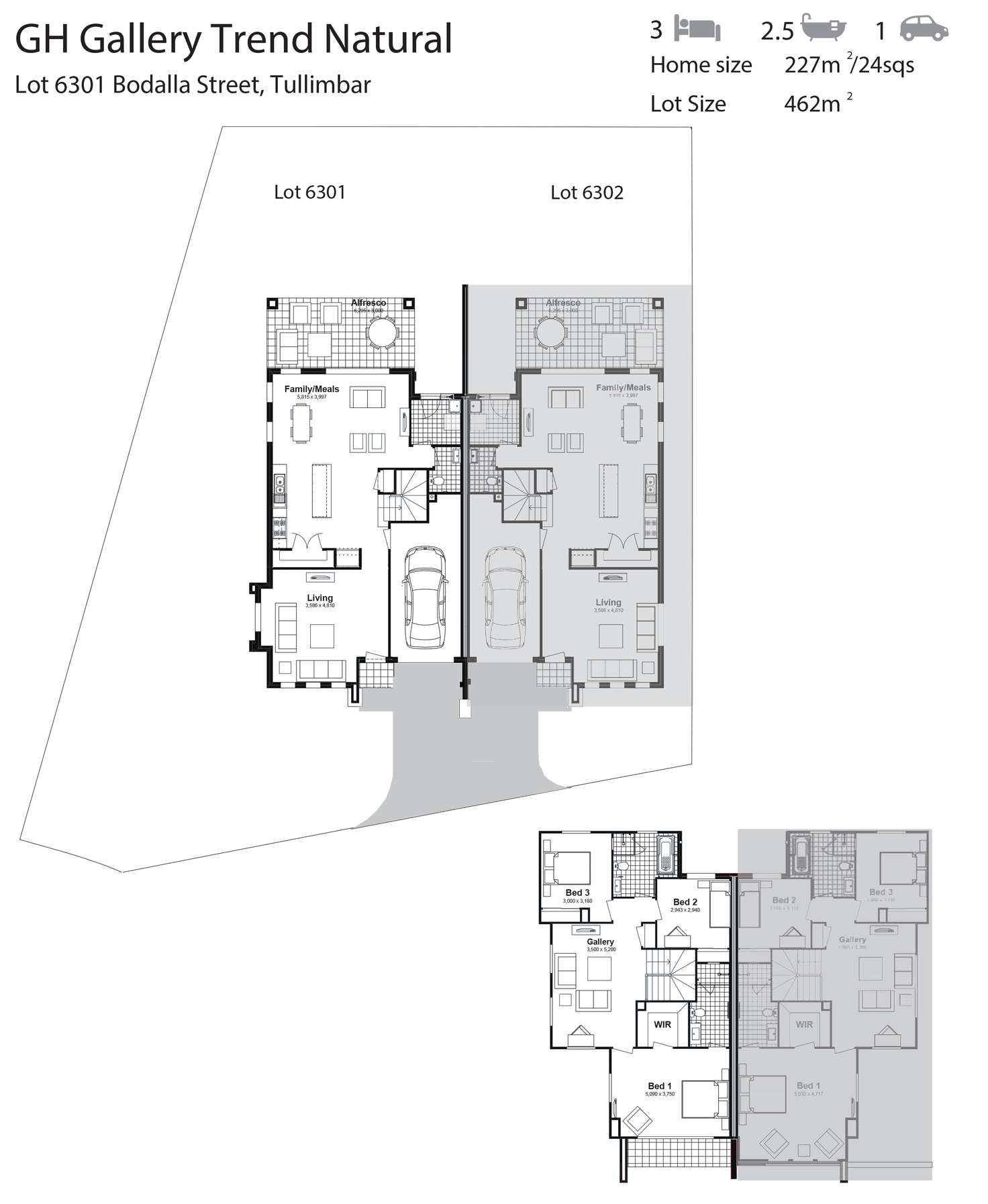 Floorplan of Homely house listing, Lot 6301 Bodalla Street, Tullimbar NSW 2527