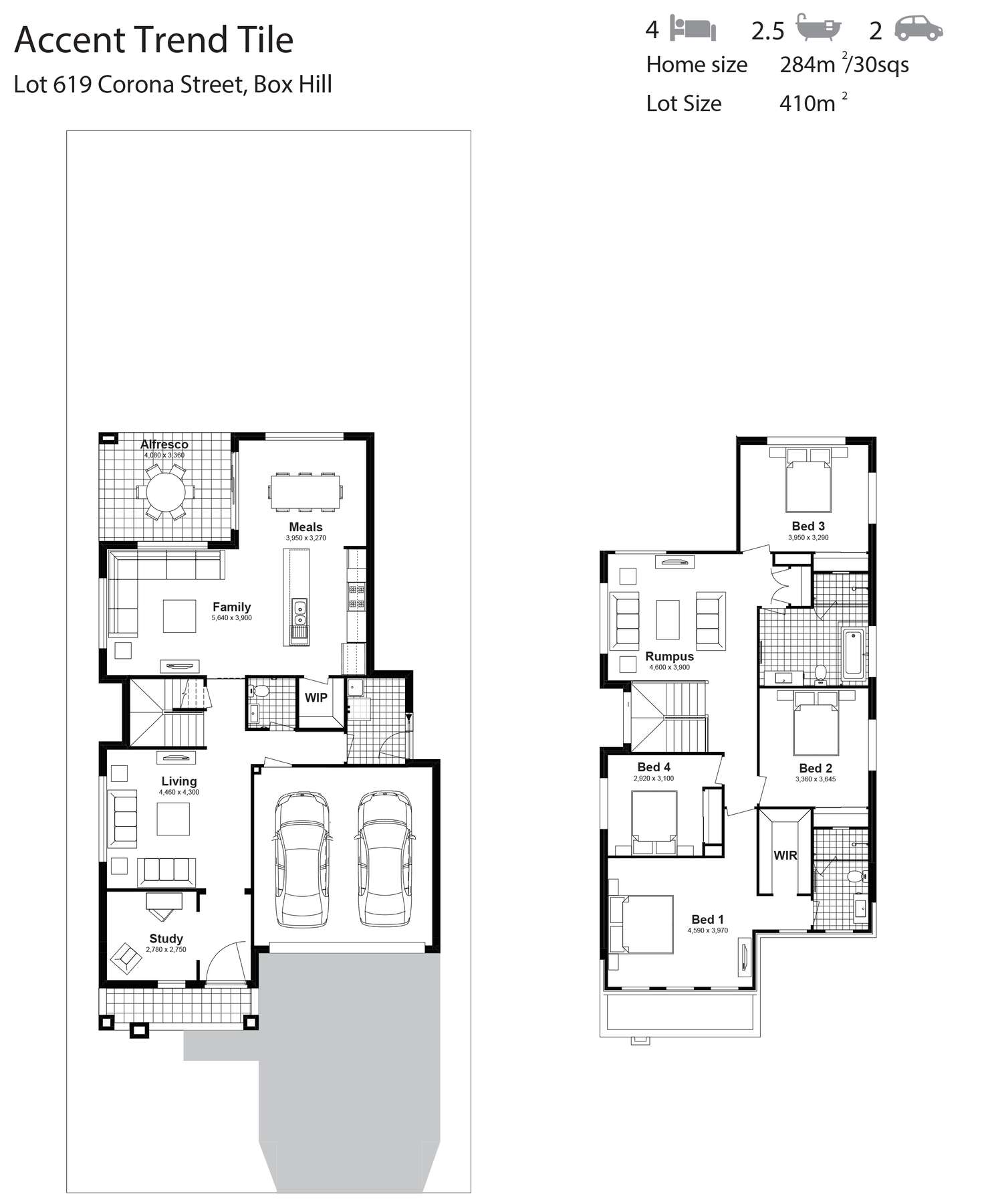 Floorplan of Homely house listing, Lot 619 Corona Street, Box Hill NSW 2765