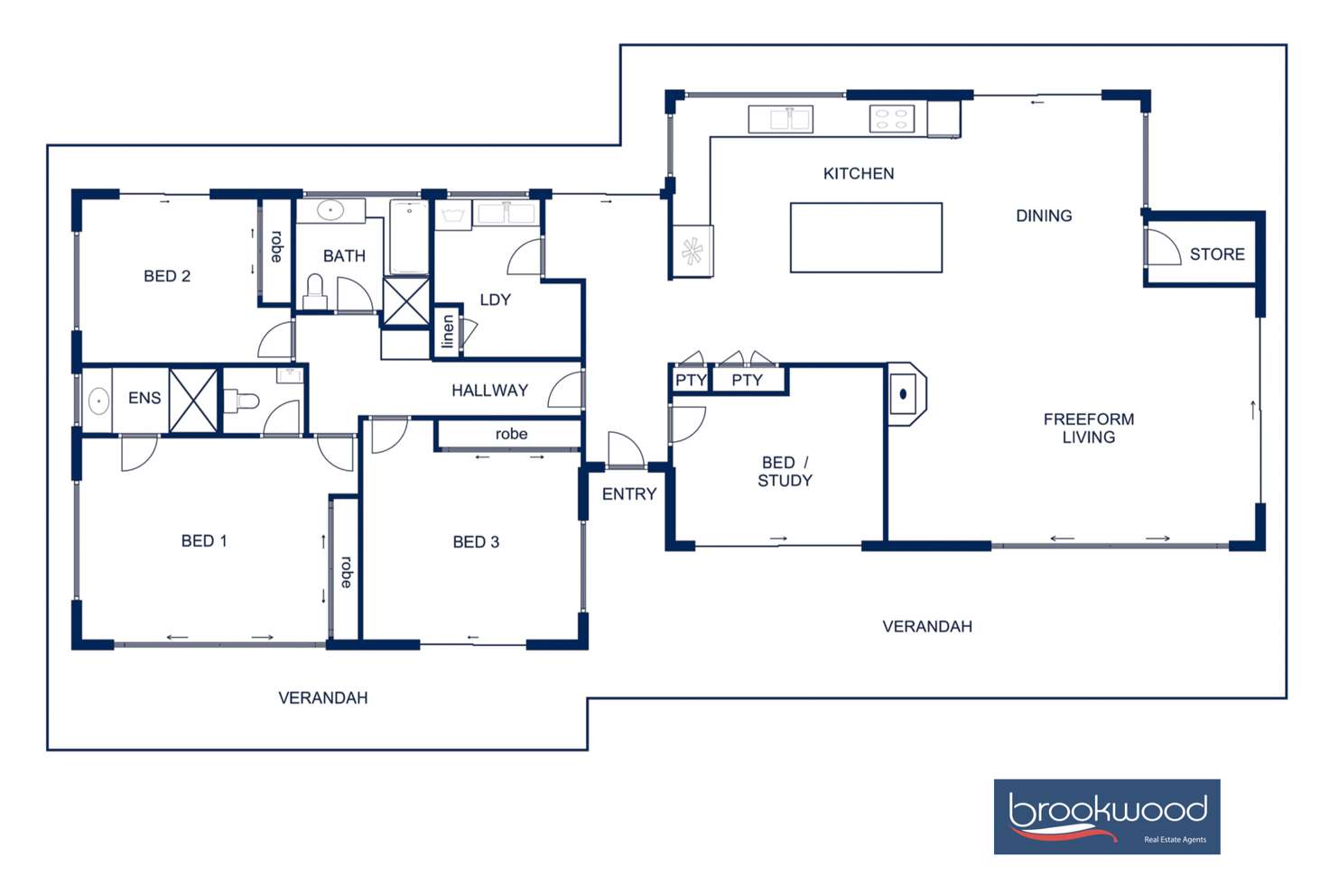 Floorplan of Homely house listing, 2235 Sexton Street, Mount Helena WA 6082